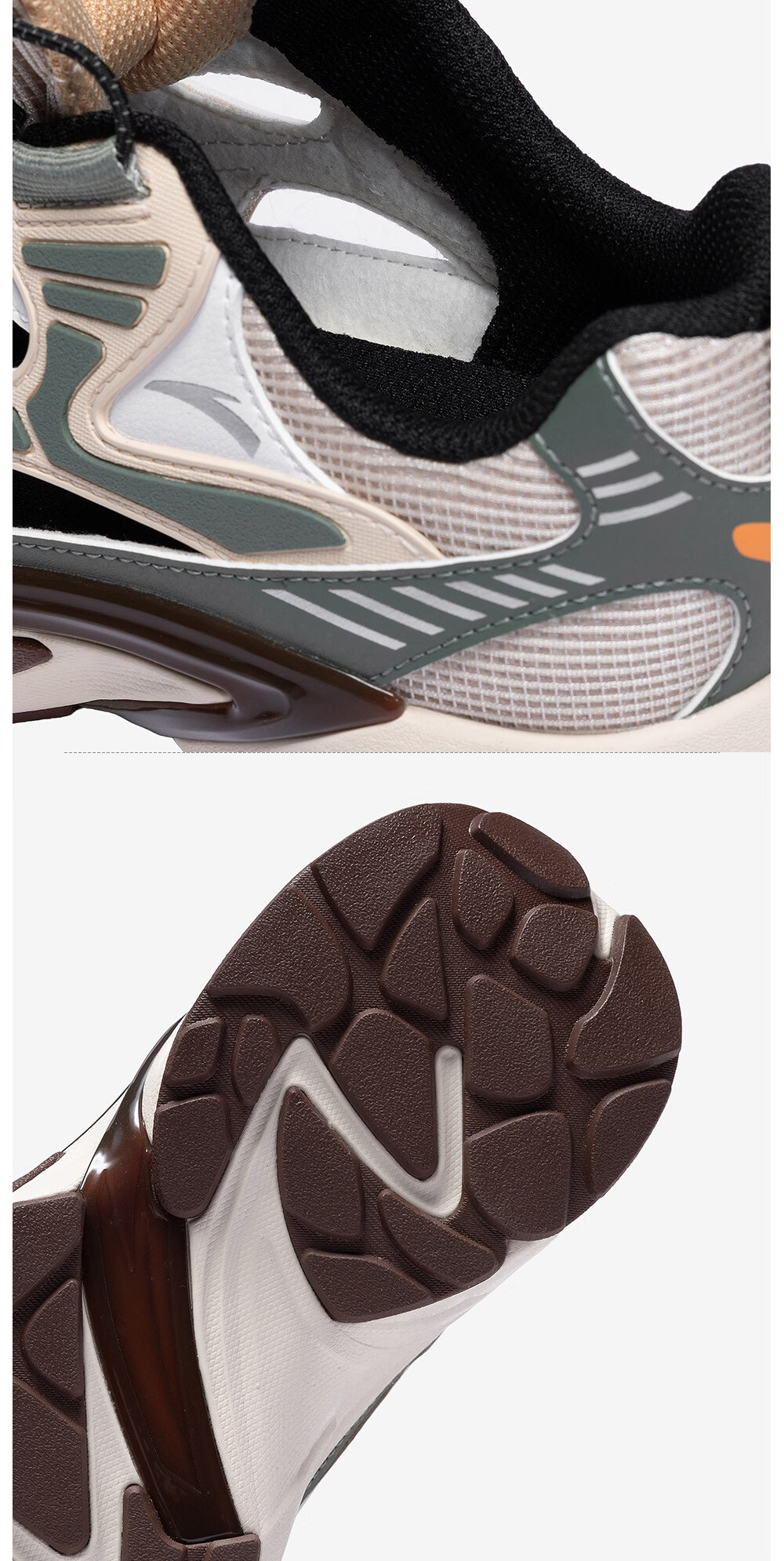 Anta Kids Boys Sandals 2026 Summer Outdoor Breathable Non-slip Water Shoes Frame Shoes A12626976 52